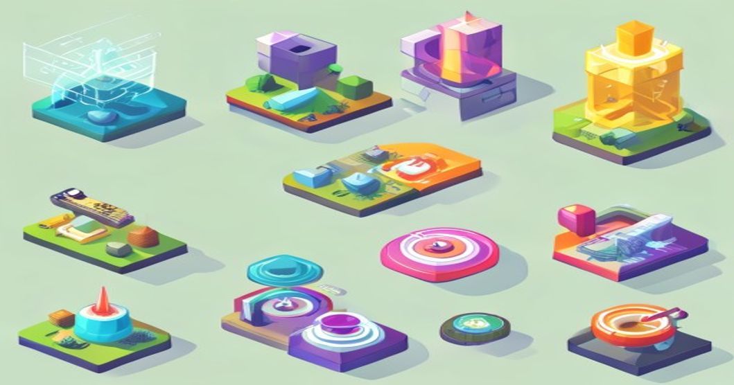 Isometric diagram of the Coreball gameplay loop