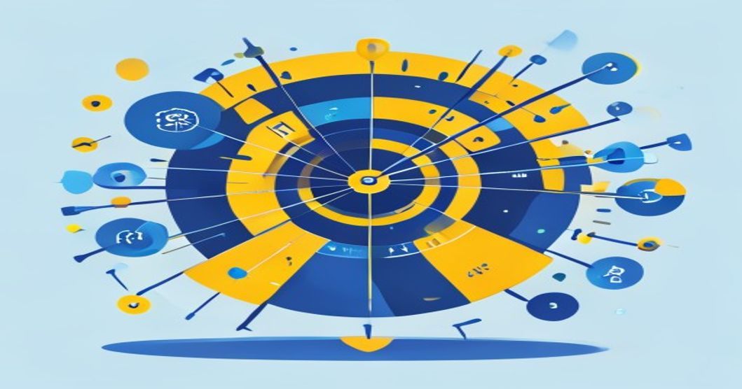Diagram showing dart timing strategy on a rotating core in Coreball